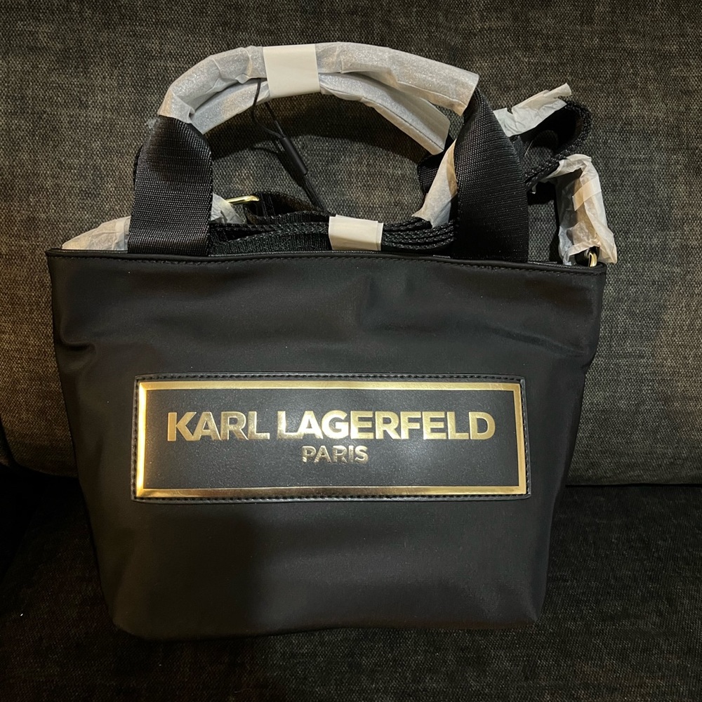 Karl Lagerfeld black bag
